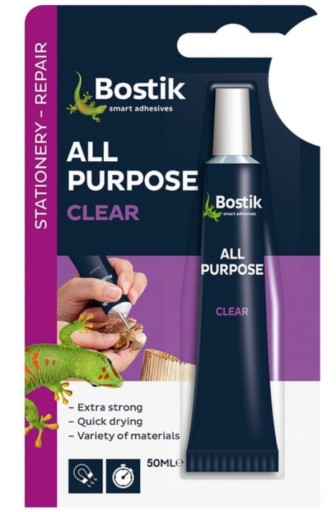 KLEJ UNIWERSALNY BOSTIK 20ml.