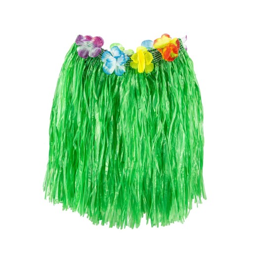 Spódnica Hawajska Zielona 40cm Aloha Hawaii Party