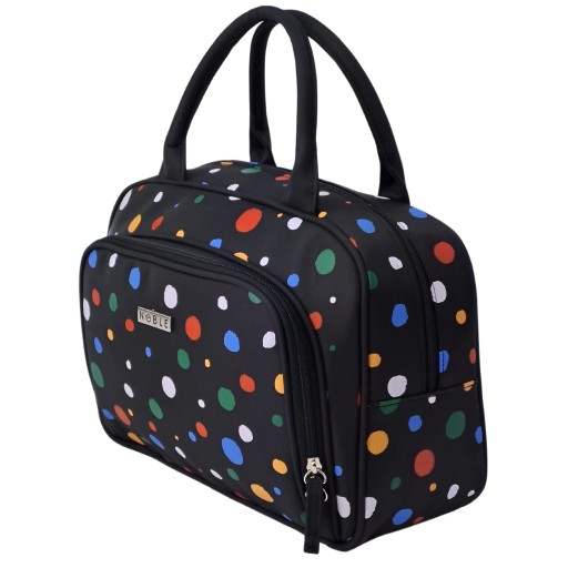 KOSMETYCZKA DAMSKA NOBLE SERII DOTS D005