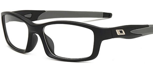 OKULARY KOREKCYJNE sportowe SZARE PLUSY +2.75