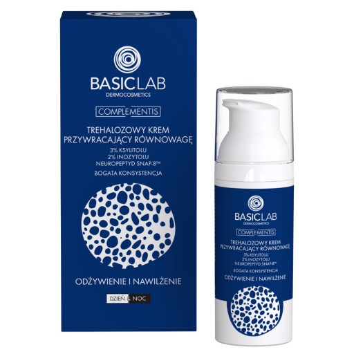 BASICLAB TREHALOZOWY KREM O BOGATEJ KONSYSTENCJI