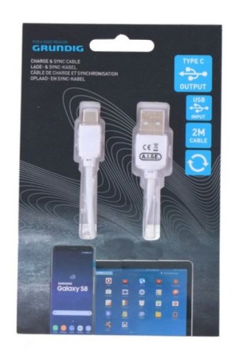 Kabel USB - USB typ C Grundig 2 m