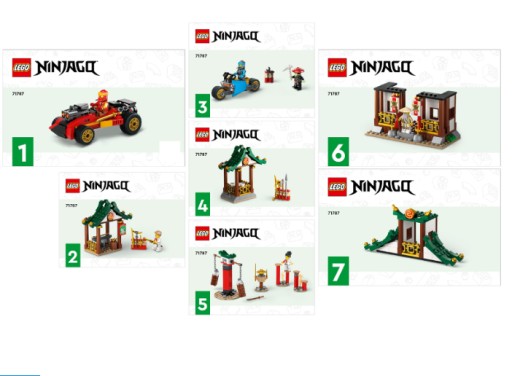 LEGO instrukcja NINJAGO 71787