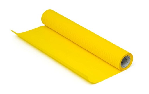 Ozdobny papier karbowany CYTRYNOWY ROLKA