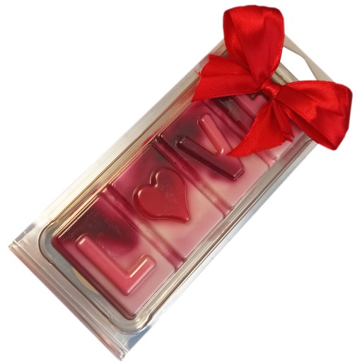 wosk sojowy do kominka handmade STRAWBERRY CREAM