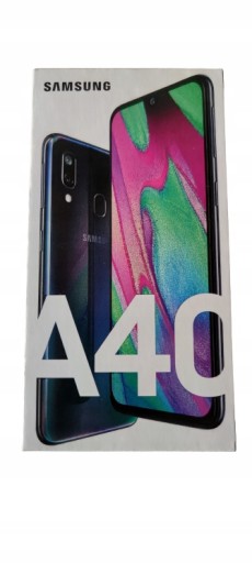 SMARTFON SAMSUNG GALAXY A40 4/64 CZARNY TELEFON