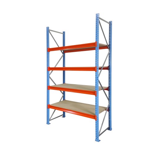 Regał z półkami MRTK-9, H=2000mm 4 półki - 250 kg