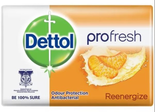 DETTOL ENERGISING ANTYBAKTERYJNE MYDŁO 105G