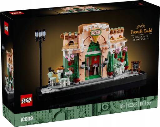 LEGO ICONS 10362 FRANCUSKA KAWIARENKA