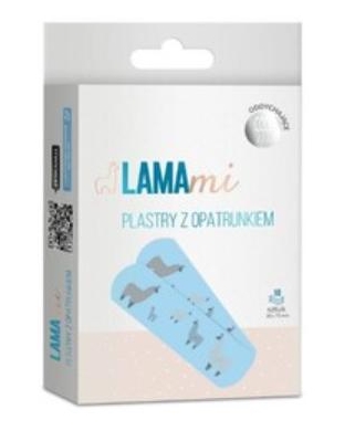 Lamami Plastry z opatrunkiem dla dzieci, 10 sztuk