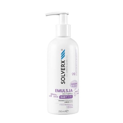 SOLVERX EMULSJA-EMOLIENT DO KĄPIELI DLA DZIECI