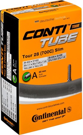 Dętka Continental TOUR SLIM 28 AUTO 40mm 28-37/622