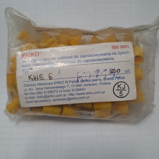 Końcówka Kwe 6/4 Erko. 10szt