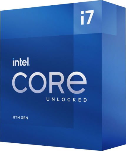 Procesor Intel i7-11700K 8 x 3,6 GHz - wersja BOX