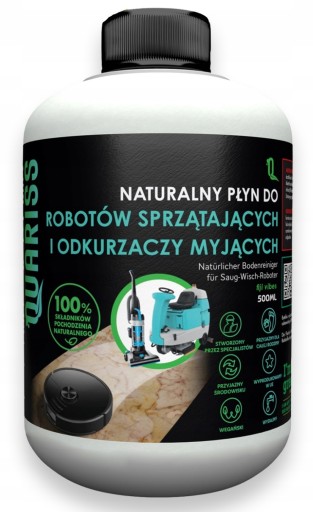 Quariss Naturalny Płyn do IRobot Odkurzaczy Sprzątających Mopujących 500 ml