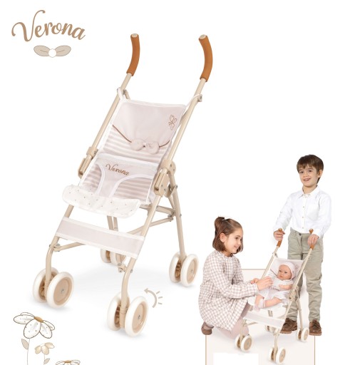 DUŻY WÓZEK SPACEROWY SPACERÓWKA DLA LALEK Verona DeCuevas 90178