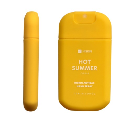 HISKIN Spray do dezynfekcji rąk - HOT SUMMER 30 ml