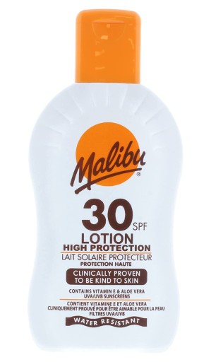Malibu Protective Lotion SPF30 Wodoodporny Balsam