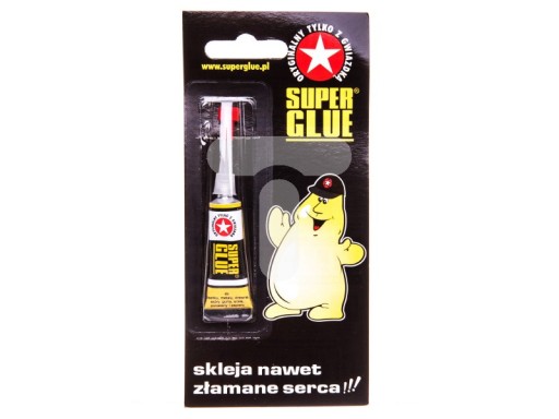 KLEJ BŁYSKAWICZNY SUPER GLUE