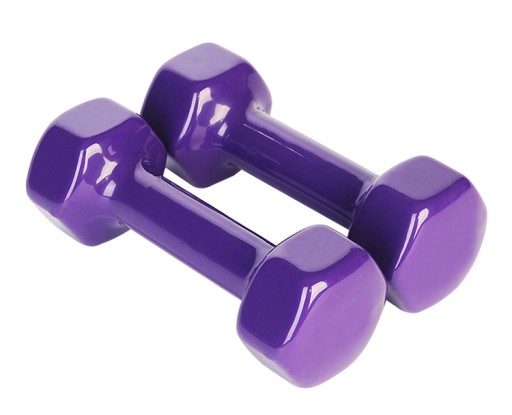 ZESTAW HANTLE HANTELKI DO ĆWICZEŃ FITNESS 2X 2 KG