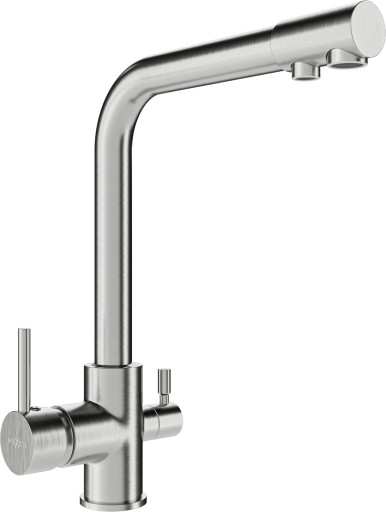 MEXEN DUERO BATERIA KUCHENNA DWUGŁOWICOWA INOX