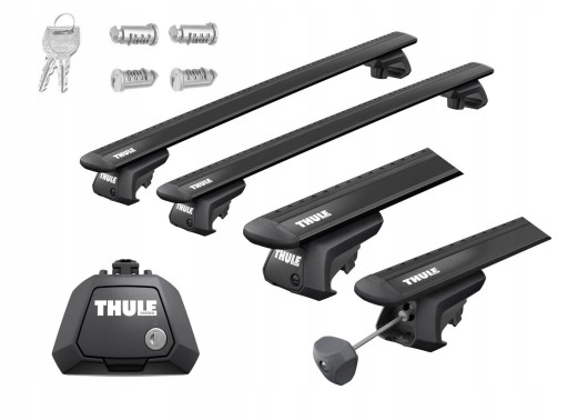 Bagażnik dachowy na reling Thule CITROEN C-CROSSER 2007-2012