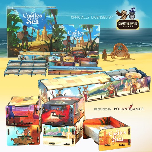 Insert Castles by the Sea UV Print