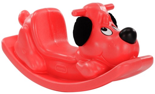 Bujak piesek Rockin Puppy, czerwony
