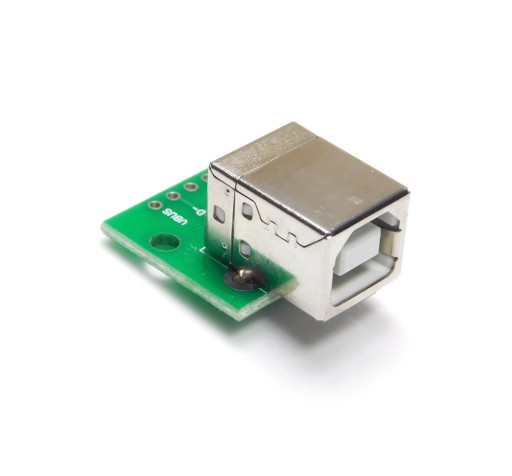 Moduł adapter gniazdo USB B(F)/4PIN 2,54mm