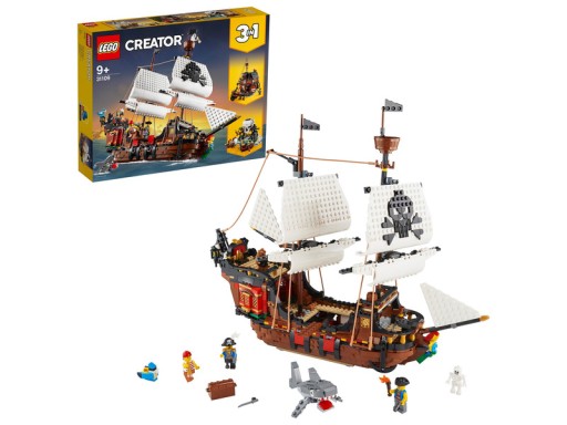 LEGO Creator 3w1 Statek piracki 31109