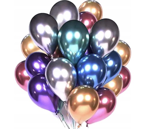 Balony metalizowane metaliczne 12