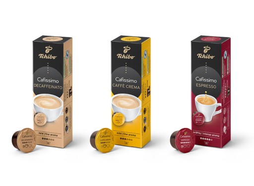Kapsułki Tchibo Intense Crema Fine Decaff
