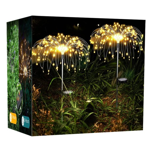 4x LAMPA SOLARNA OZDOBA OGRODOWA DMUCHAWCE 150 LED