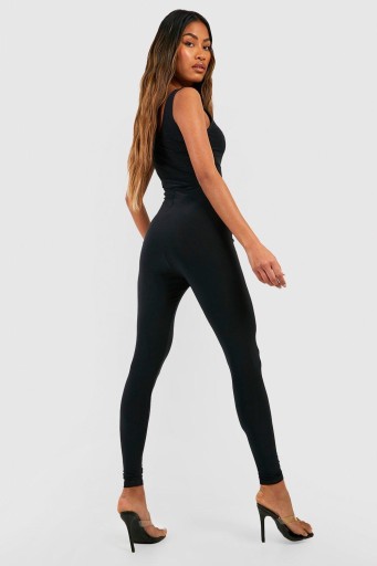 Boohoo noa CASUAL KOMBINEZON DOPASOWANY CZARNY NG2 XL