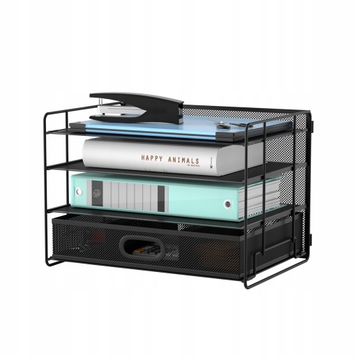 Organizer Na Dokumenty, Sorter, 3 Półki + Szuflada