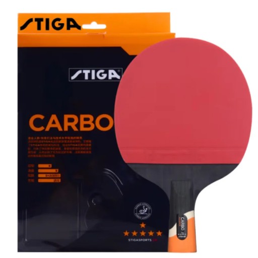 STIGA CARBO 6-gwiazdkowa rakieta do tenisa stołowego 5 2 węglowe wiosło do