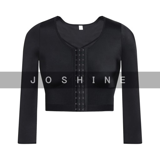 Strapless Top With Middle Sleeve Breasted Hood Spl