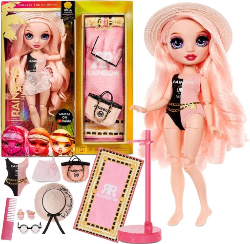 RAINBOW HIGH PACIFIC COAST LALKA BELLA PARKER DOLL
