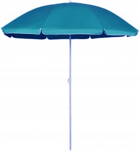 DUŻY PARASOL OGRODOWY PLAŻOWY TNT 180 cm ŁAMANY