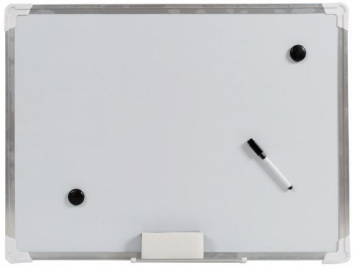 Tablica Magnetyczna 45x60 cm Gąbka Marker Magnesy