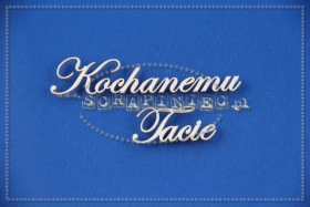 Tekturka -Napis Kochanemu Tacie