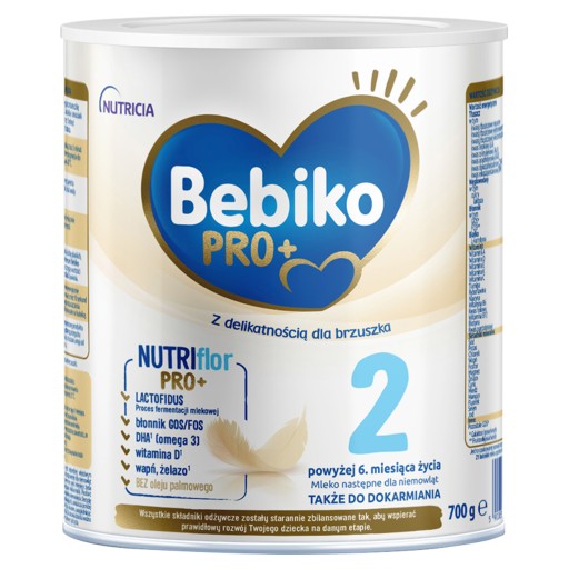 Bebiko Pro+ 2 Mleko następne powyżej 6. msc 700g
