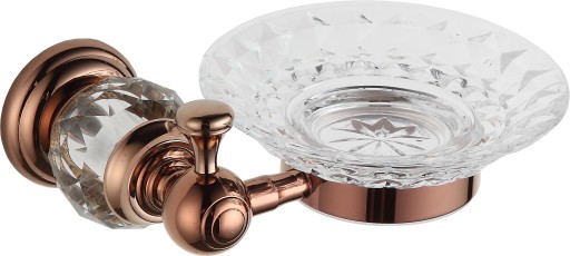 MEXEN ESTELA WISZĄCA MYDELNICZKA ROSE GOLD SZKŁO