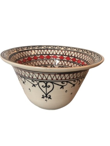 ORIENTALNA CERAMICZNA UMYWALKA ZLEW DZWON @MAROKO@