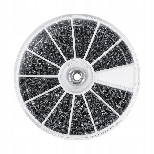 zr-600pcs Small Screw M1/1.2/1.4/