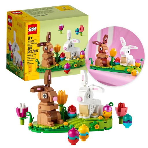 ORYGINALNY Zestaw - LEGO Classic Zajączki wielkanocne - OZDOBA WIELKANOCNA