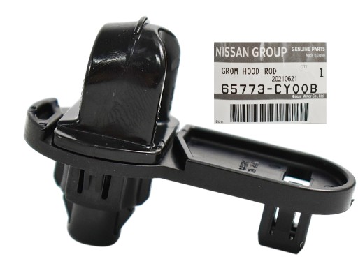 NISSAN OE UCHWYT MOCOWANIE PRĘTA PODPORY MASKI QASHQAI 2014-2017 65773CY00B