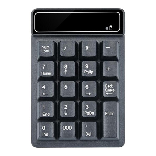 wkv-Numeric Keypad Number Pad Cordless,Portable Compatible 2.4 G Keyboard