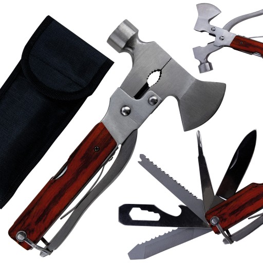 Multitool MŁOTEK SURVIVALOWY WIELOFUNCYJNY Toporek