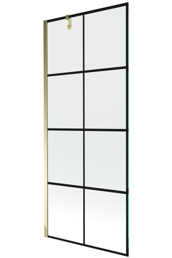 MEXEN NEXT PARAWAN NAWANNOWY 1-S FIX 80 CM ZŁOTY